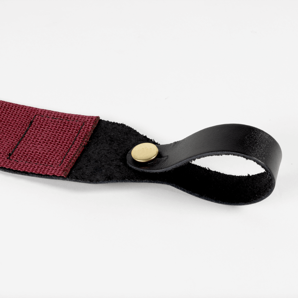 Ernie Ball Polypro Acoustic Guitar Strap - Burgundy