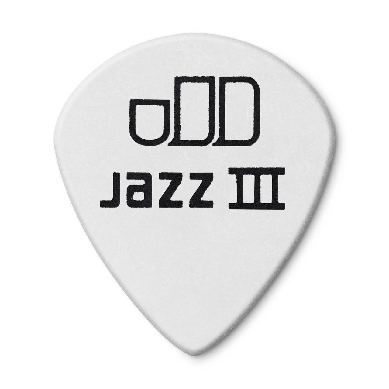 Dunlop 114JTW Tortex® White Jazz III Pick 1.14mm