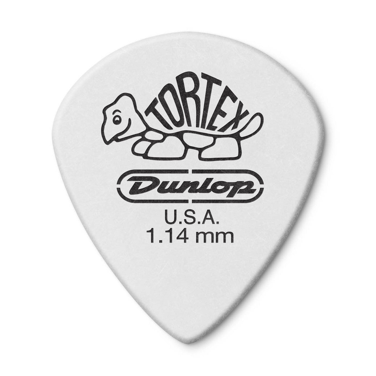 Dunlop 114JTW Tortex® White Jazz III Pick 1.14mm