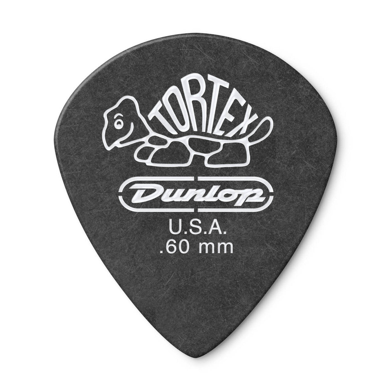 Dunlop Tortex® Pitch Black Jazz III Pick .60mm