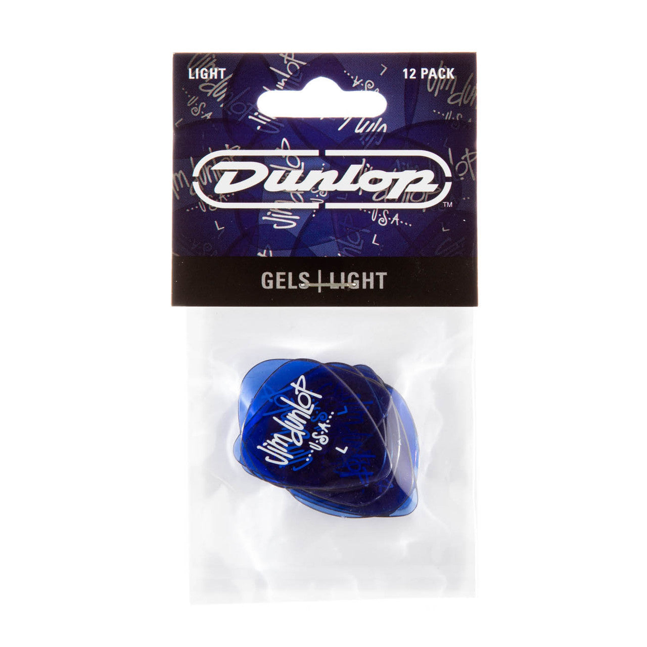 Dunlop Player's Pack | Custom Gels Light | 12-Pack
