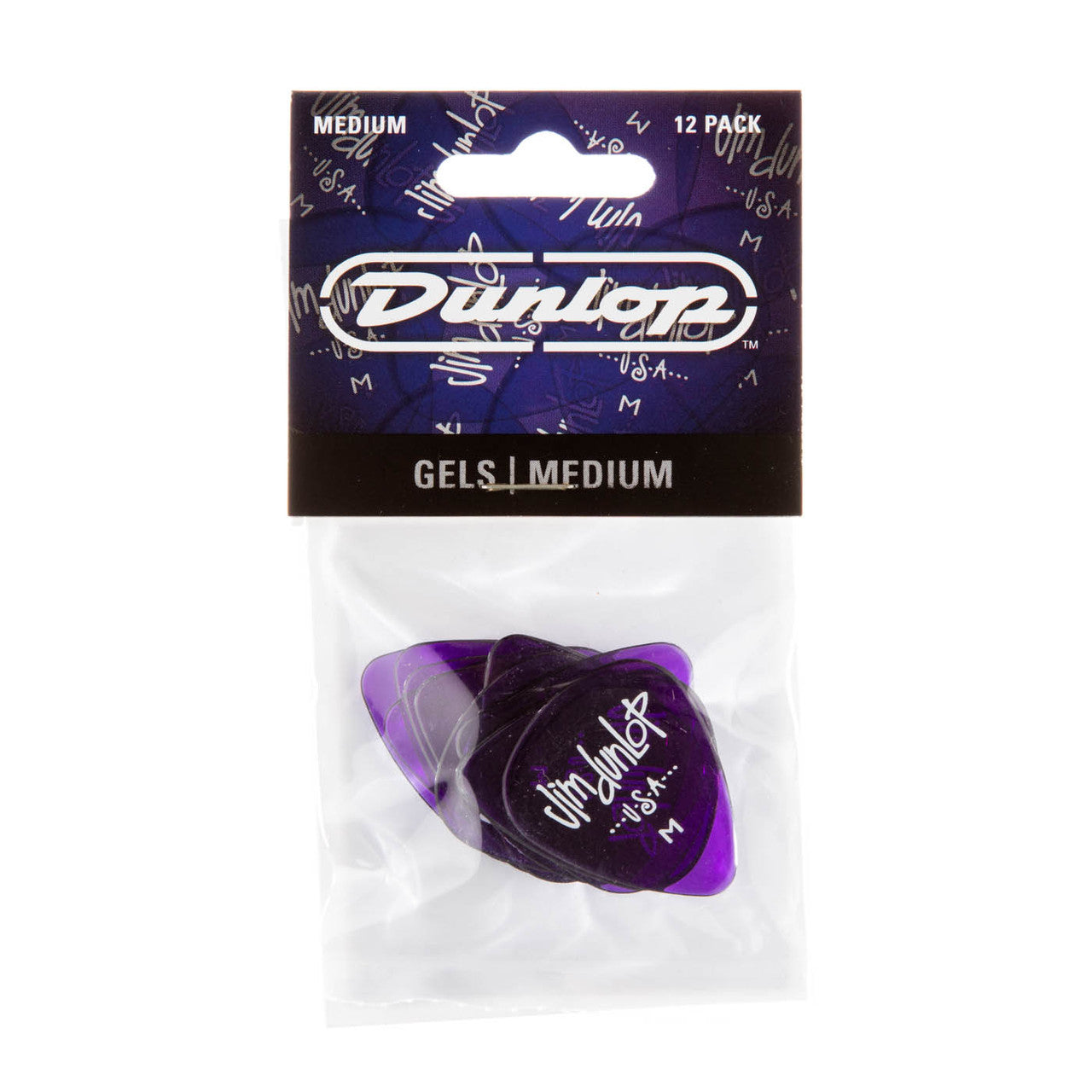 Dunlop Player's Pack | Custom Gels Medium | 12-Pack