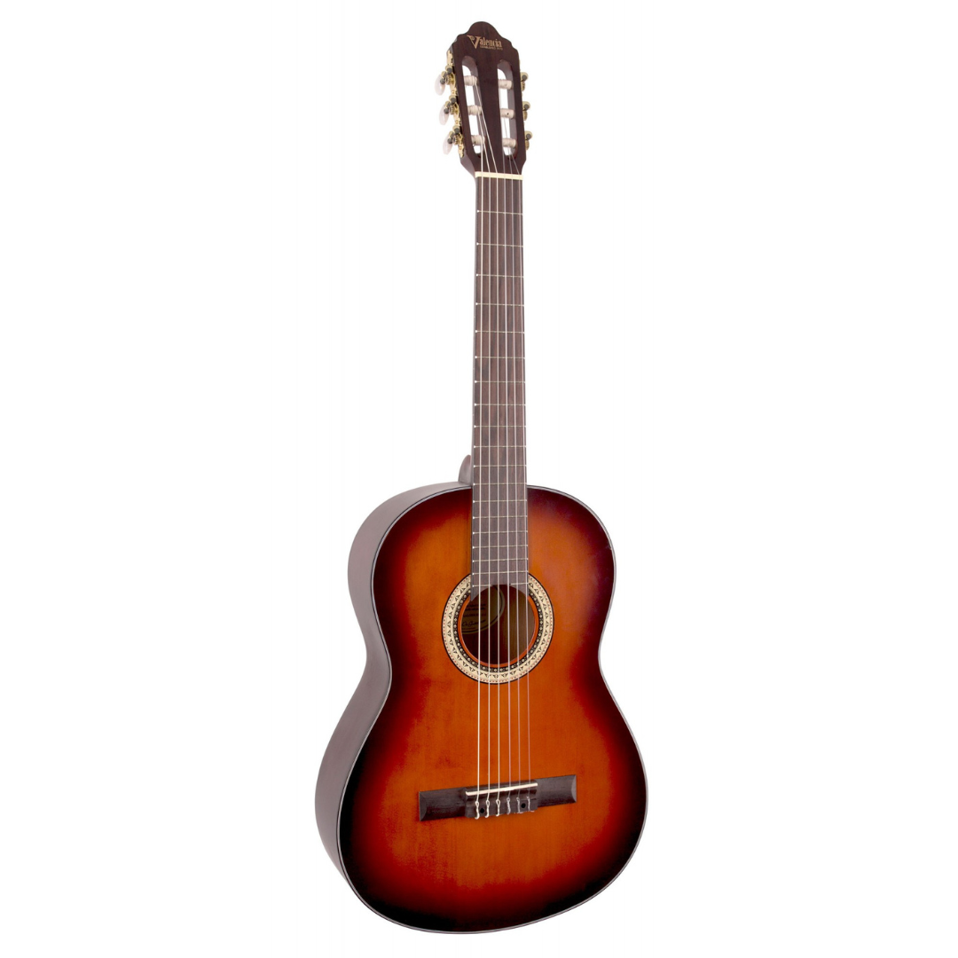 Valencia VC404CSB 400 Series | 4/4 Size Classical Guitar | Classic Sunburst
