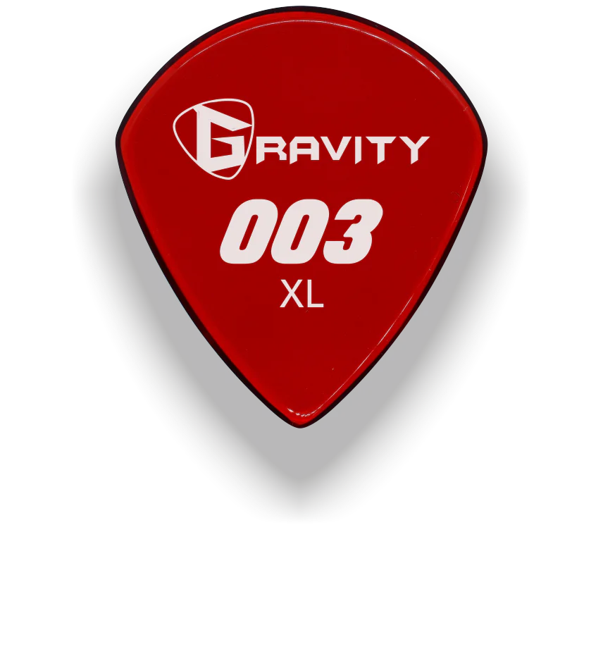 Gravity Picks 003 XL Replica Polished | Red