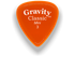 Gravity Picks Classic Mini 3mm Master Finish | Orange