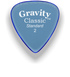 Gravity Picks Classic Standard 2mm Master Finish | Blue