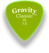 Gravity Picks Classic XL 1.5mm Master Finish | Fluro Green