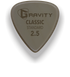 Gravity Picks Classic Gold Standard 2.5mm Polished | Tan