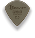 Gravity Picks Sunrise Gold Standard 2.5mm Polished | Tan