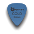 Gravity Picks GP20BL 2.0mm Gold Series | Blue