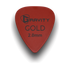 Gravity Picks GP20RD 2.0mm Gold Series | Red