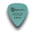 Gravity Picks GP20SF 2.0mm Gold Series | Sea Foam