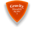 Gravity Picks Stealth Big Mini 3mm Master Finish | Orange