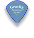 Gravity Picks Sunrise Big Mini 2mm Master Finished | Blue