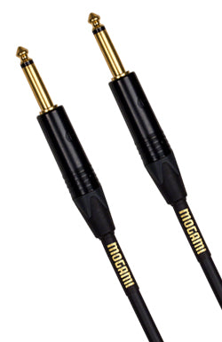 Mogami 10ft Gold Instrument Cable with Straight Ends