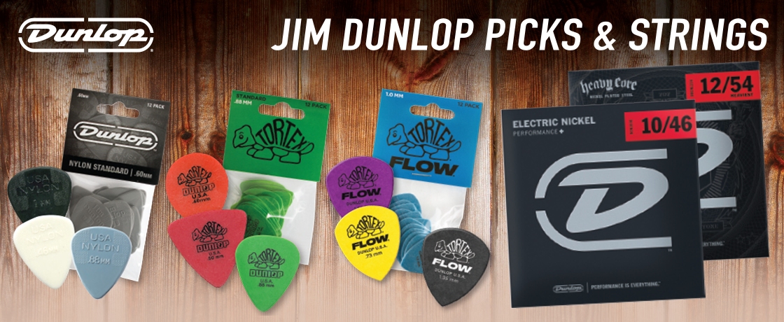 Jim Dunlop Picks & Strings