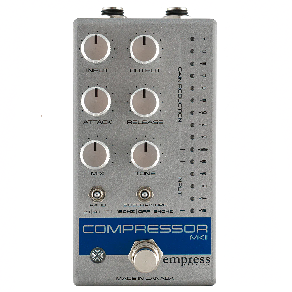 Empress Effects | Compressor Bass | Silver