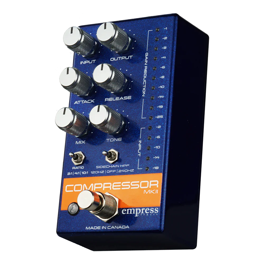 Empress Effects | Compressor Bass | Blue