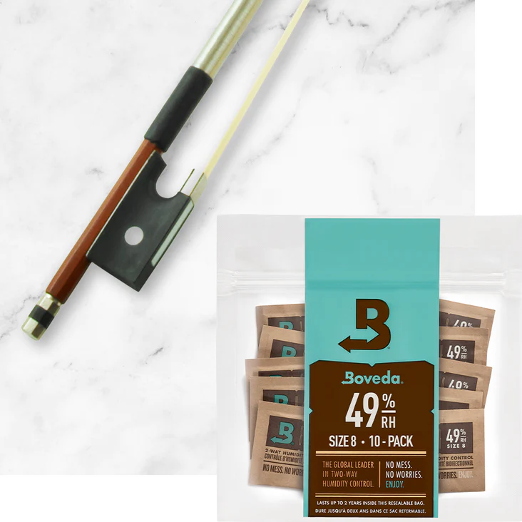 Boveda 49% Rh 10-pack Size 8 For Bows And Small Woodwinds