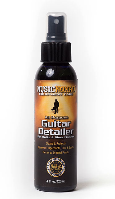Music Nomad MN100 Guitar Detailer/Cleaner for Matte & Gloss Finishes | 120ml