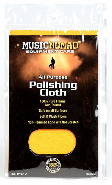 Music Nomad MN200 100% Flannel All Purpose Polishing Cloth