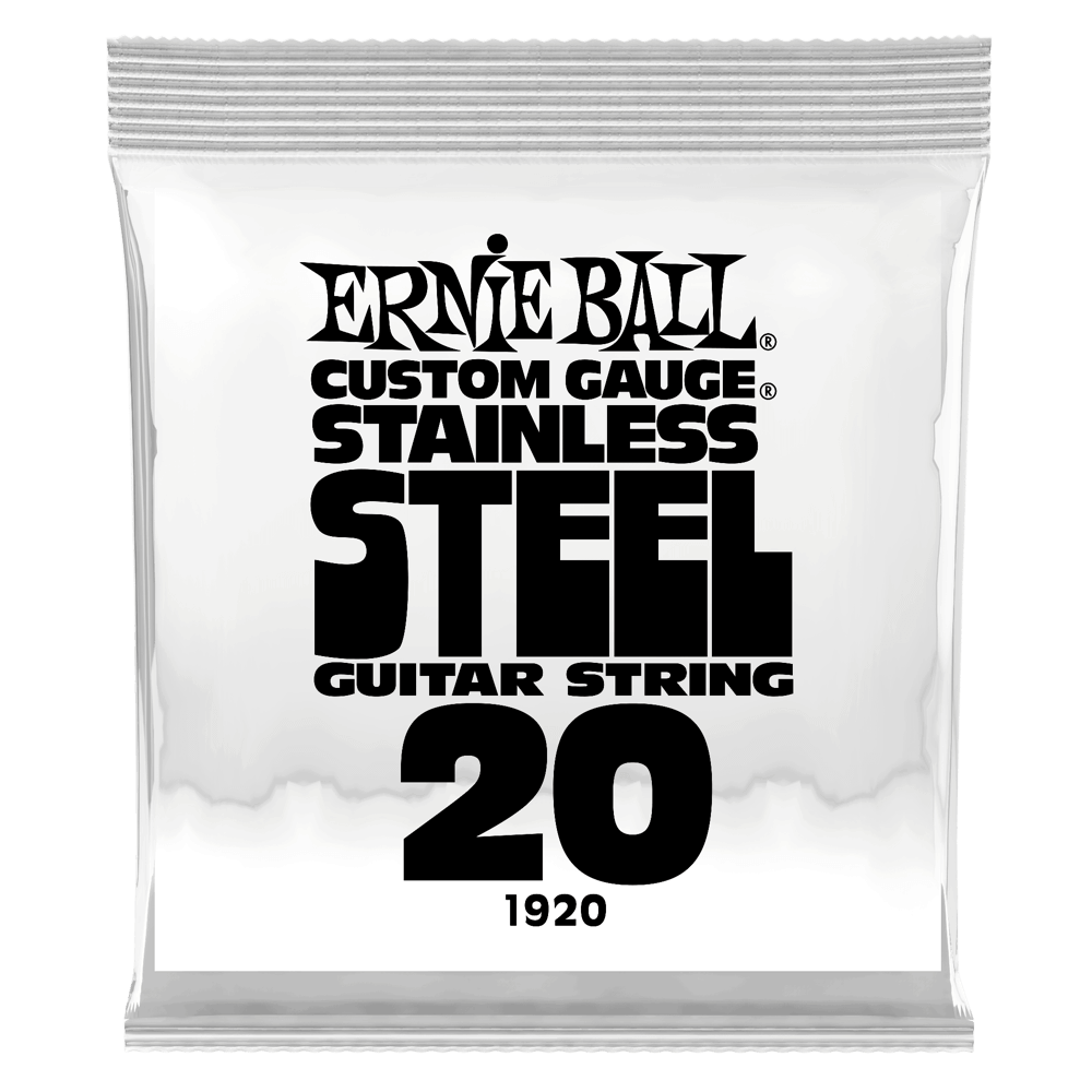 .020 Stainless Steel Wound Electric Guitar Strings 6 Pack