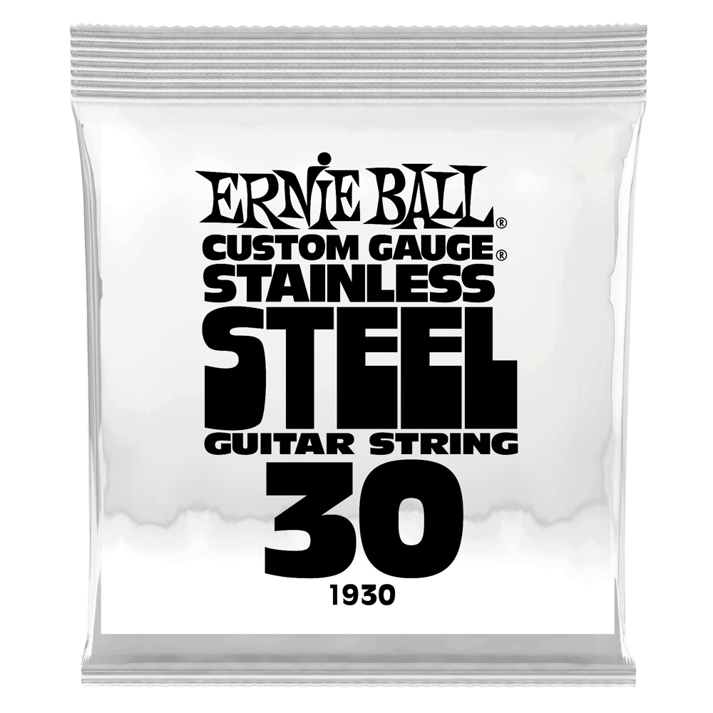 .030 Stainless Steel Wound Electric Guitar Strings 6 Pack