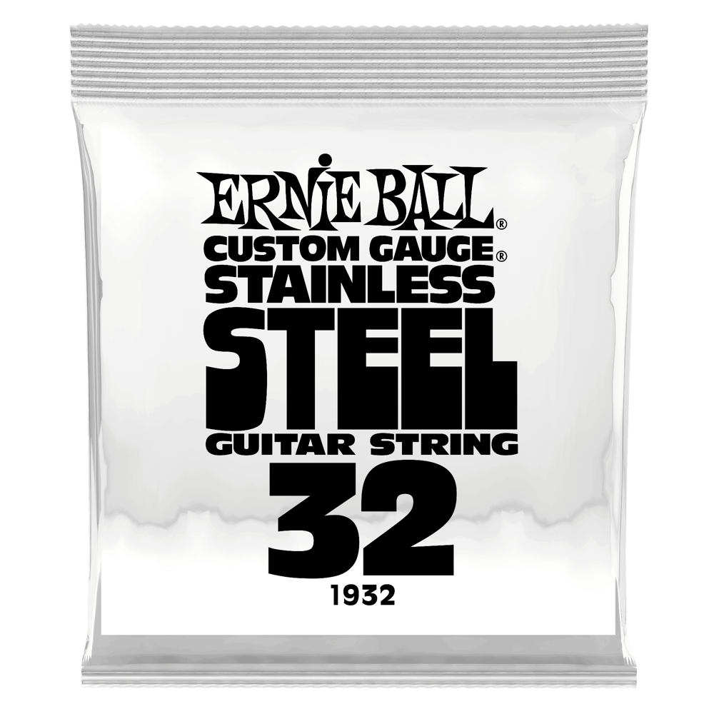 .032 Stainless Steel Wound Electric Guitar Strings 6 Pack