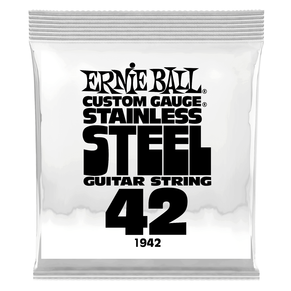 .042 Stainless Steel Wound Electric Guitar Strings 6 Pack