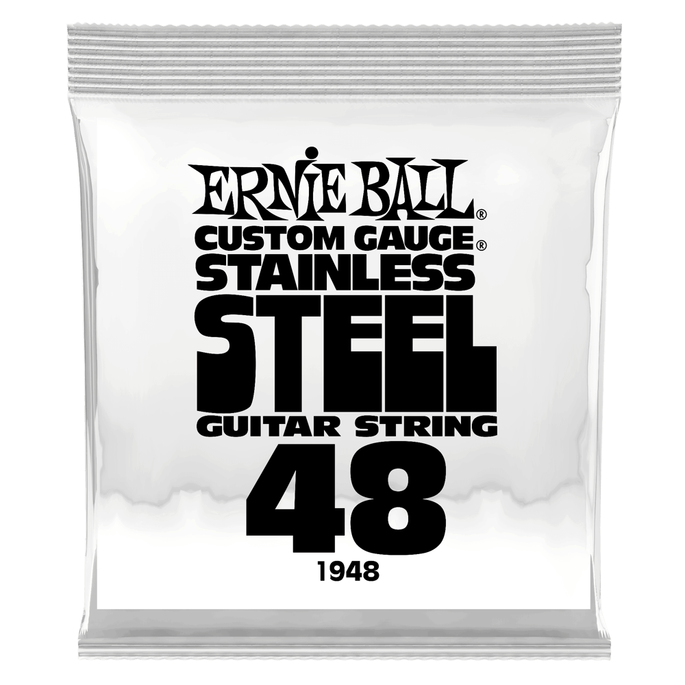 .048 Stainless Steel Wound Electric Guitar Strings 6 Pack