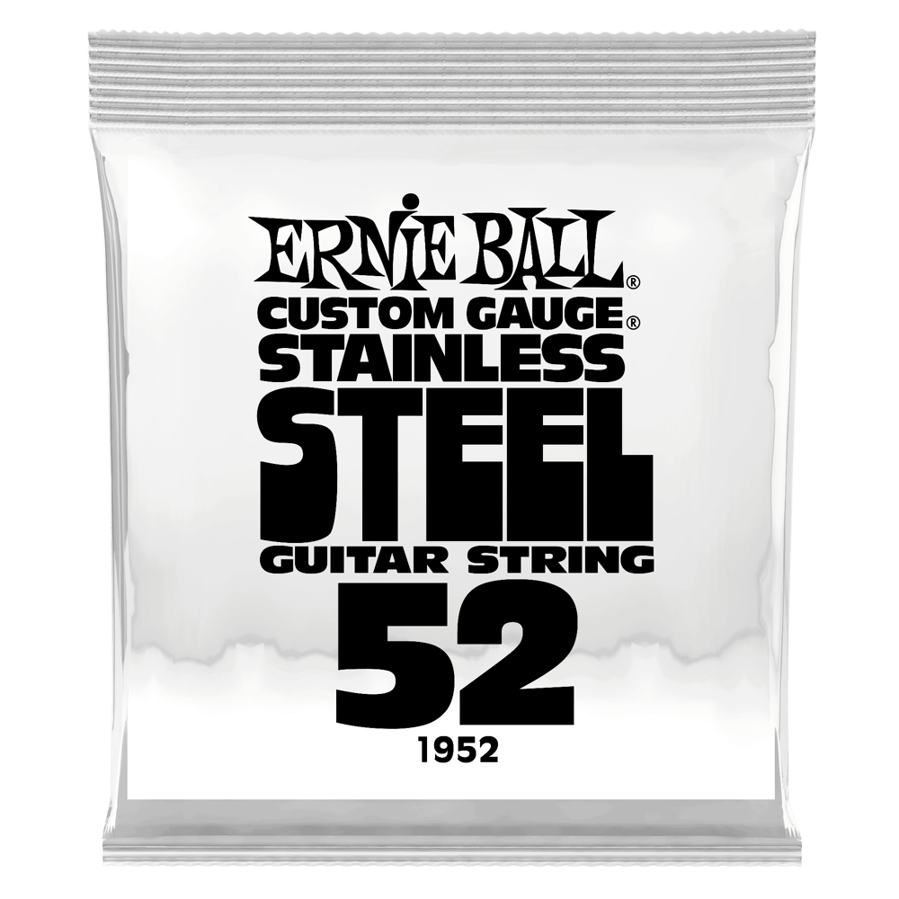 .052 Stainless Steel Wound Electric Guitar Strings 6 Pack