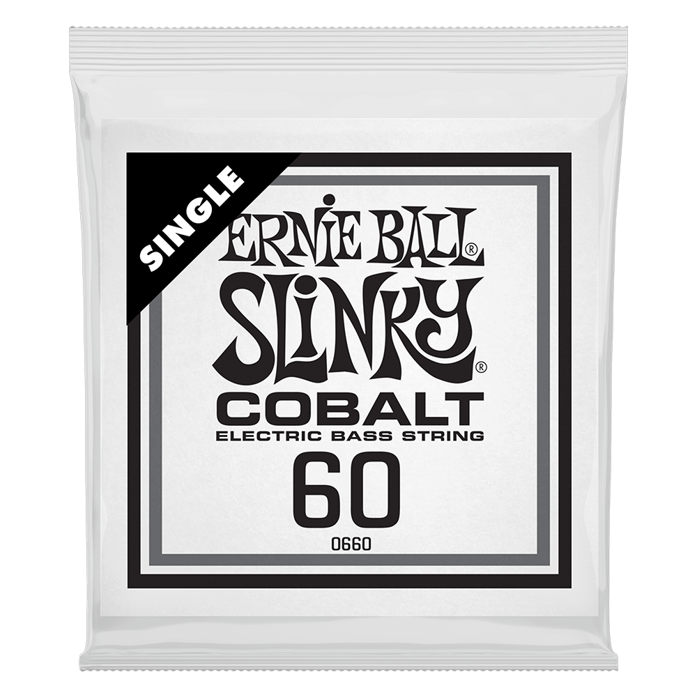 Ernie Ball P10660 .060 Cobalt Wound Electric Bass String Single
