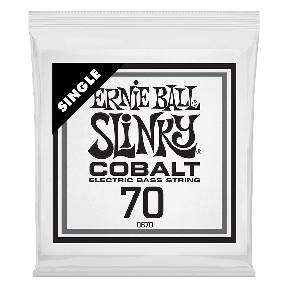Ernie Ball P10670 .070 Cobalt Wound Electric Bass String Single