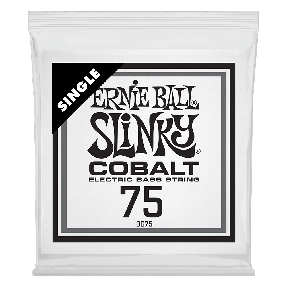 Ernie Ball P10675 .075 Cobalt Wound Electric Bass String Single