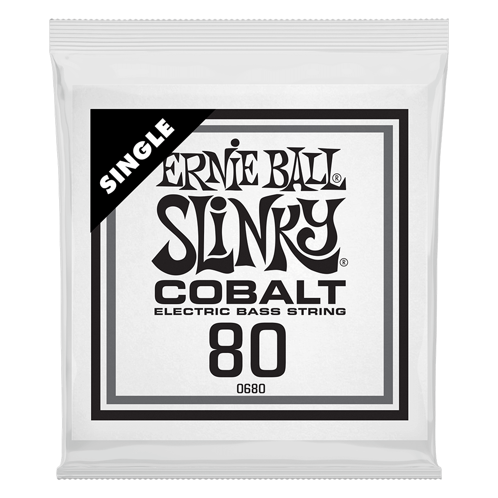 Ernie Ball P10680 .080 Cobalt Wound Electric Bass String Single