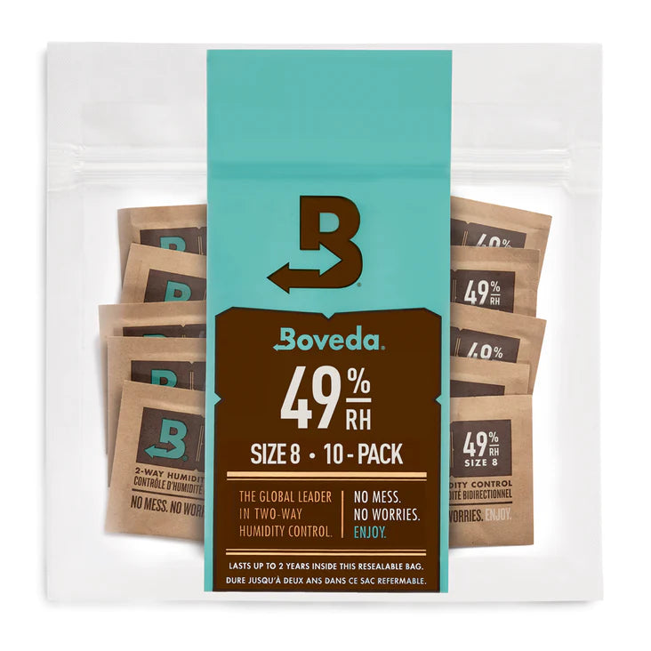 Boveda 49% Rh 10-pack Size 8 For Bows And Small Woodwinds