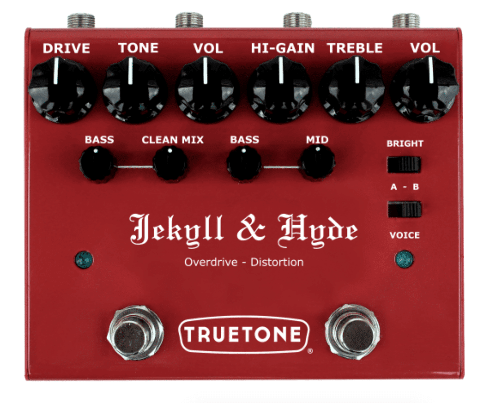Truetone V3 Jekyll & Hyde Overdrive Distortion Pedal