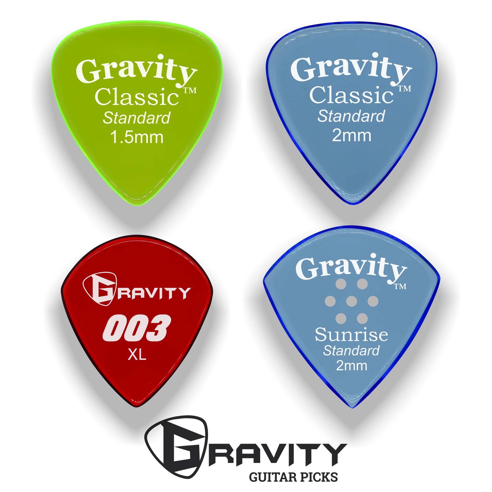 Gravity Picks 4-Pick Starter Pack