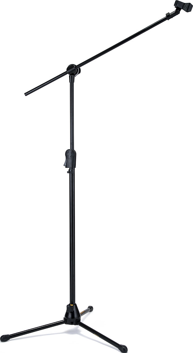 Hercules MS533B EZ Clutch Tripod Microphone Stand w/2in1 Boom Hideaway Boom