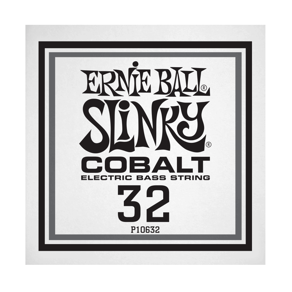 Ernie Ball P10632 .032 Cobalt Wound Electric Bass String Single