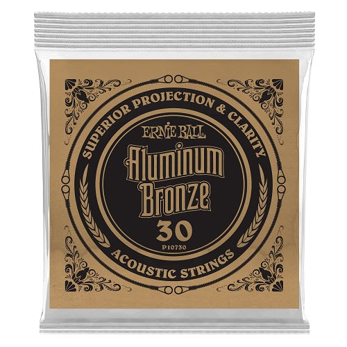 ERNIE BALL ALUMINUM BRONZE - SINGLE - .30