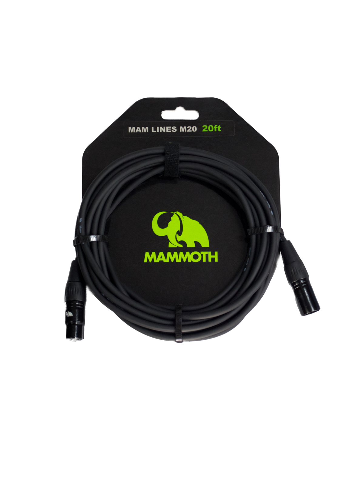 Mammoth Lines M20 20ft Microphone Cable XLR to XLR