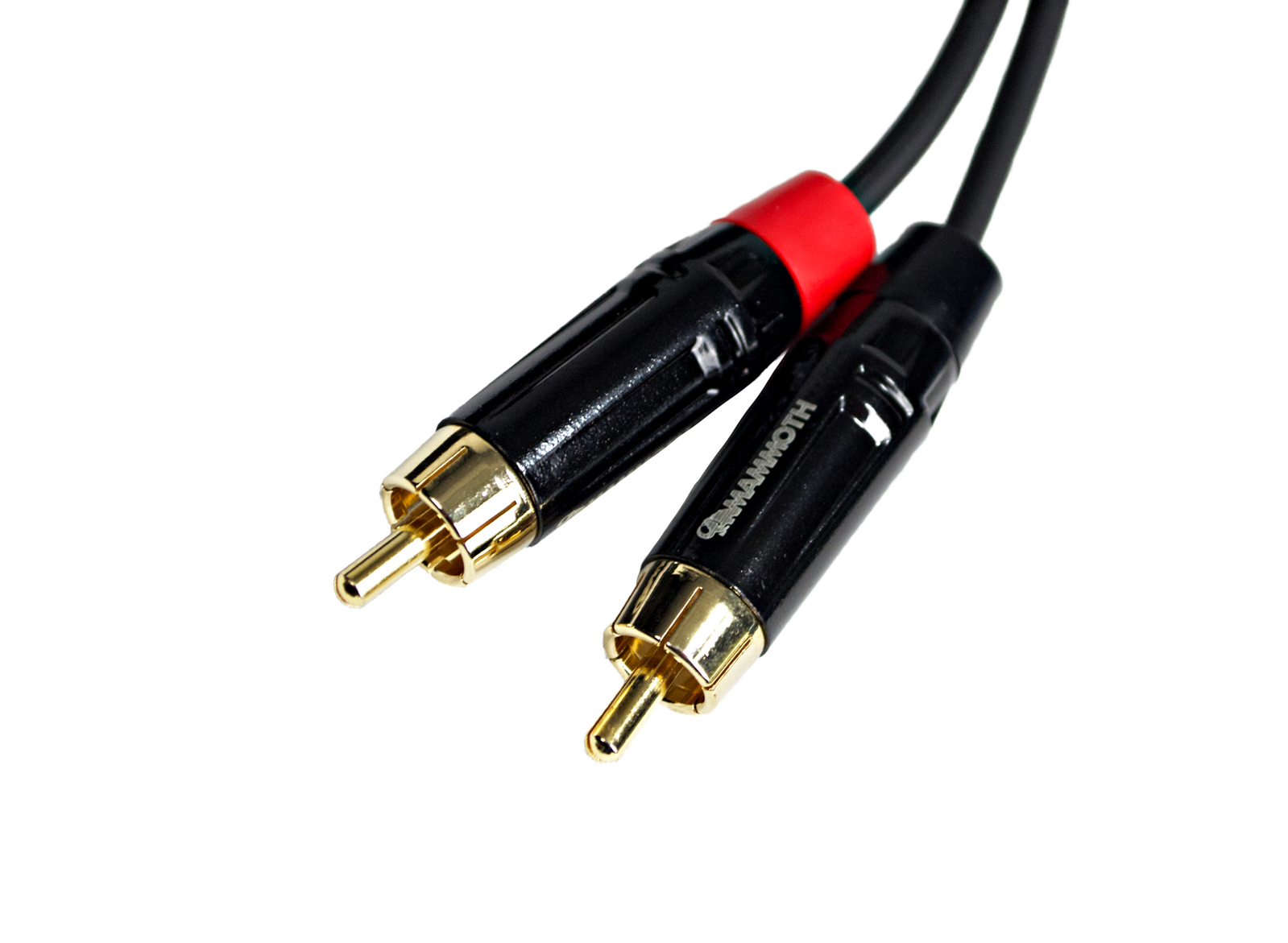 Mammoth Lines RCA10J, 10ft Audio Cable 2x RCA to 2x Jack