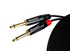 Mammoth Lines RCA10J, 10ft Audio Cable 2x RCA to 2x Jack