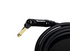 Mammoth Flex G20R 20ft Instrument Cable Right Angle Jack to Straight Jack