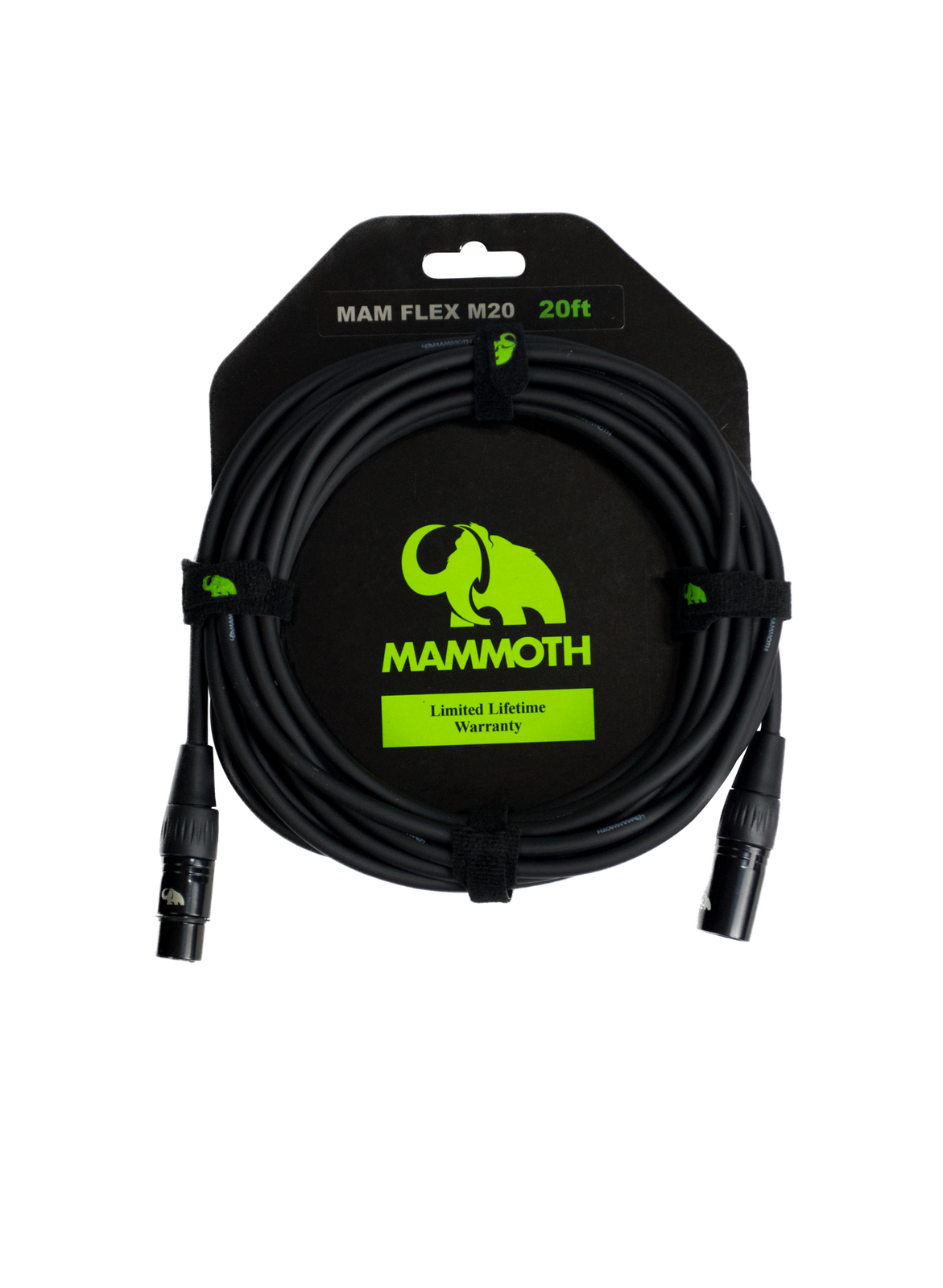 Mammoth Flex M20 20ft Microphone Cable XLR to XLR