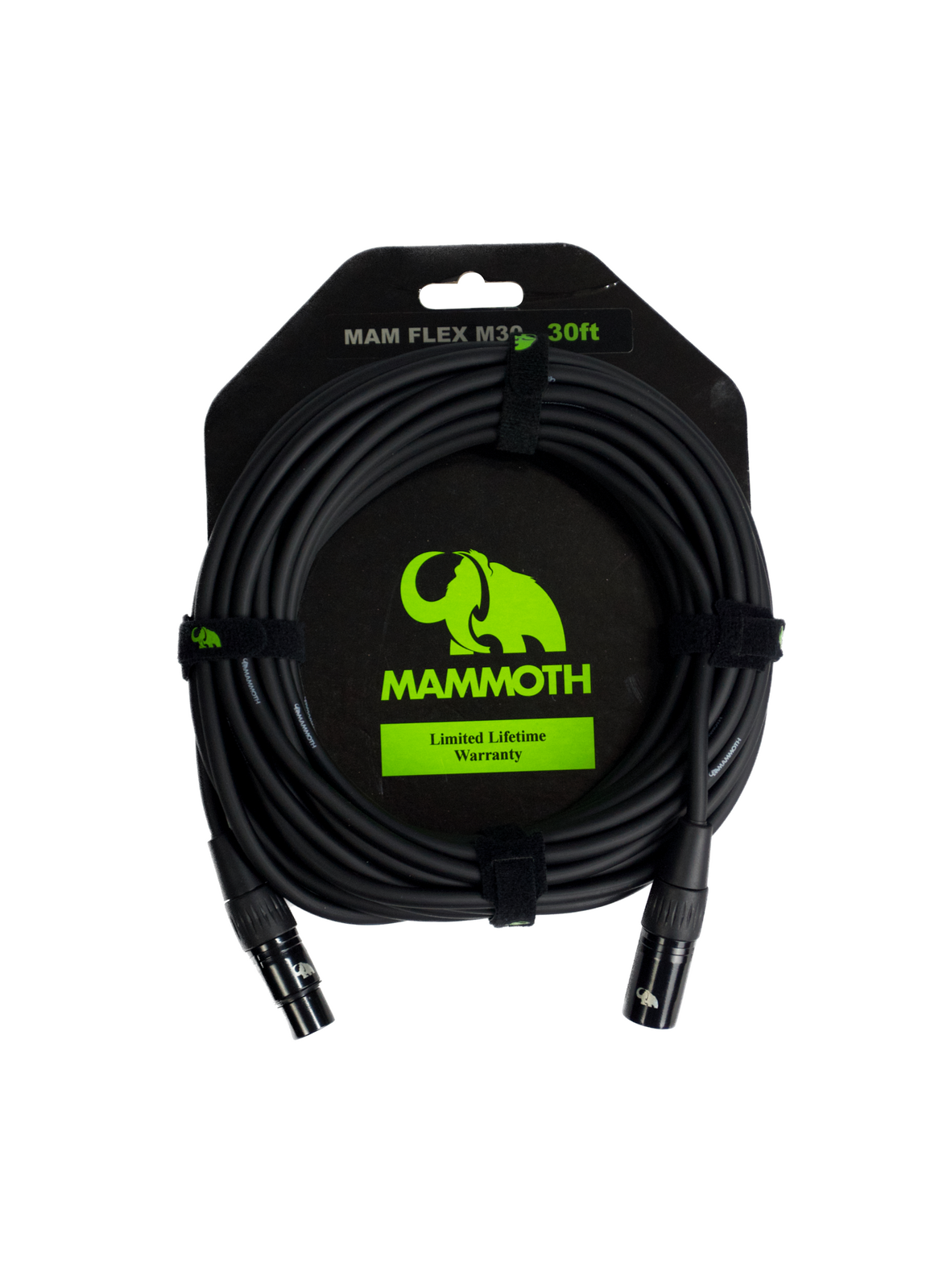 Mammoth Flex M30, 30ft Mic Cable, XLR to XLR