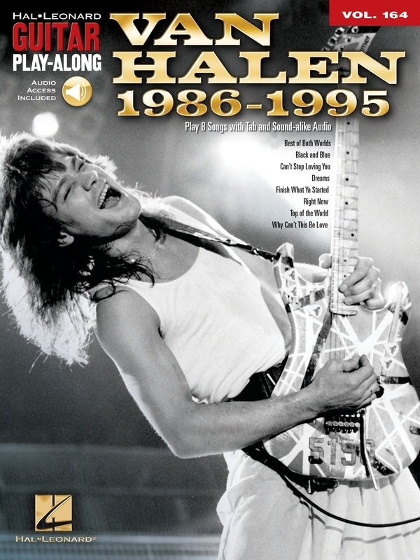 Hal Leonard Guitar Play-Along Vol. 164 Van Halen 1986-1995