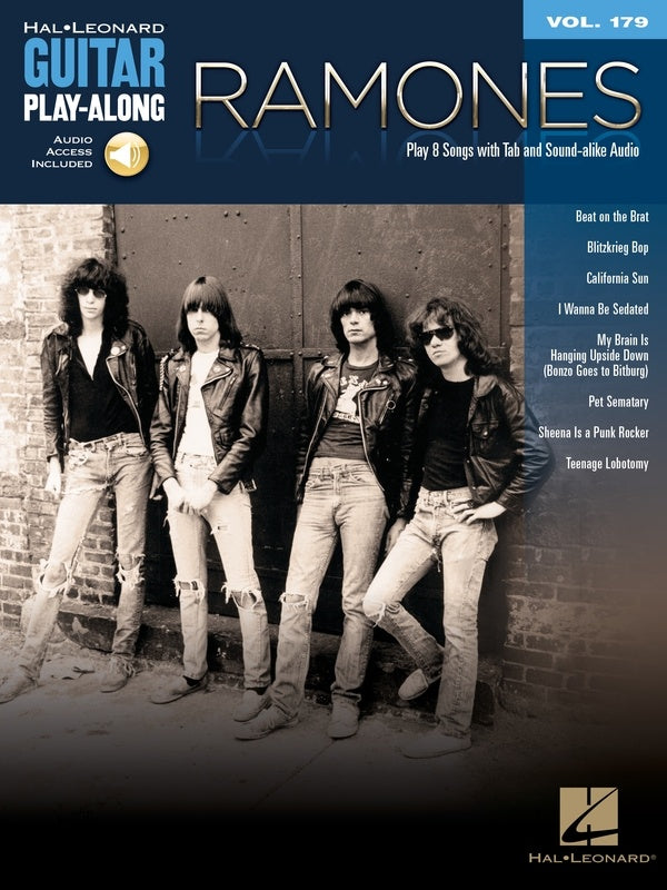 Hal Leonard Guitar Play-Along Vol. 179 Ramones