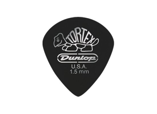 Dunlop Tortex® Pitch Black Jazz III Pick 1.5mm